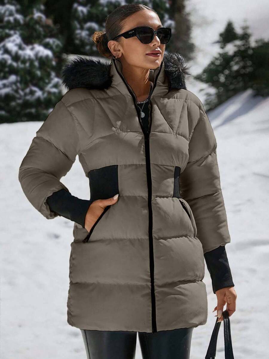 The Alexandra Quilted Coat