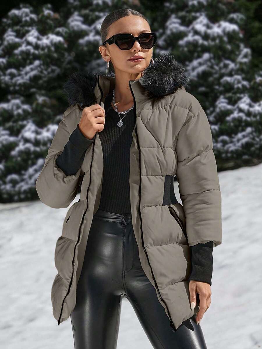 The Alexandra Quilted Coat