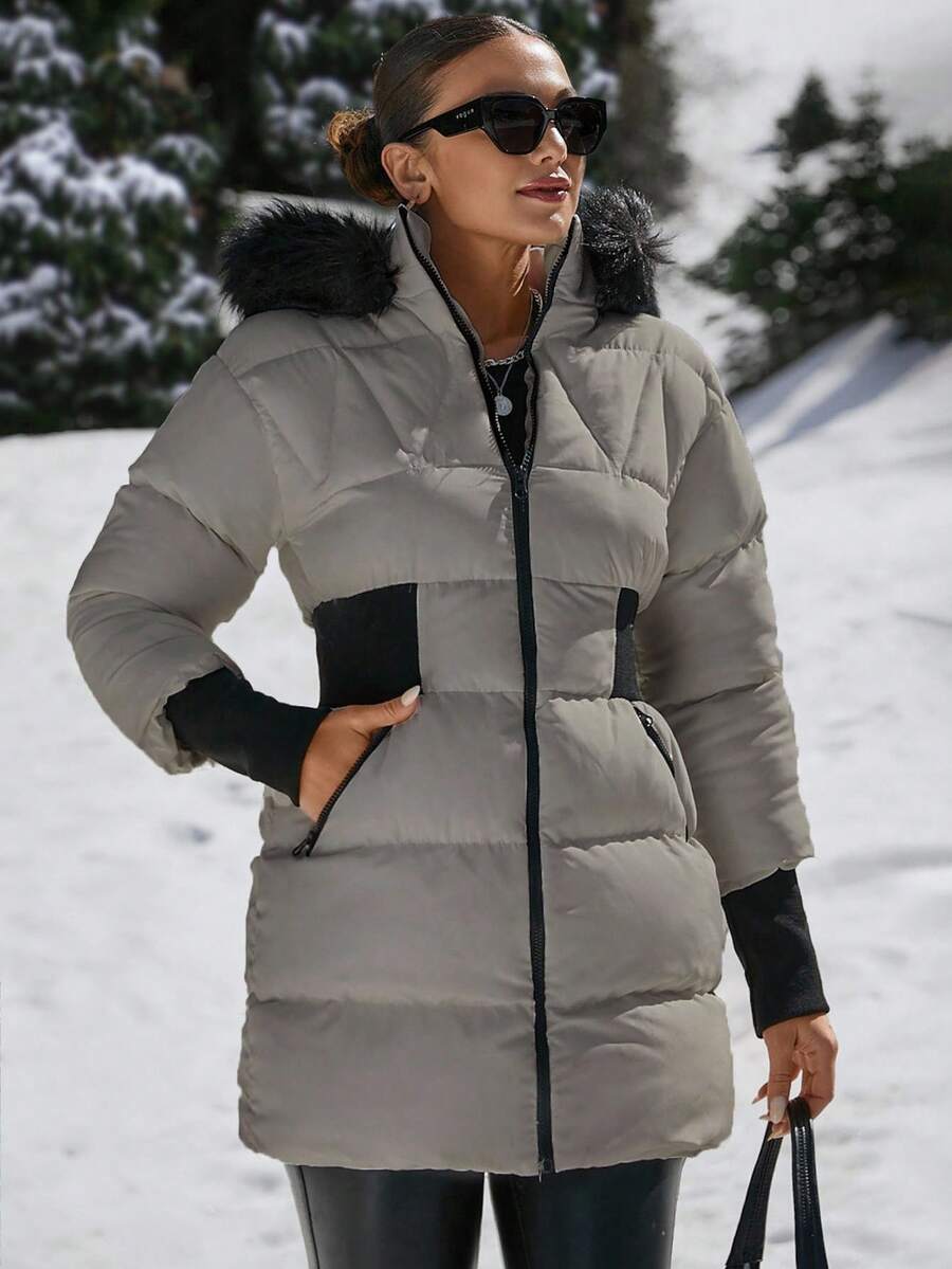 The Alexandra Quilted Coat