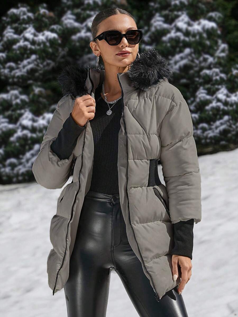 The Alexandra Quilted Coat