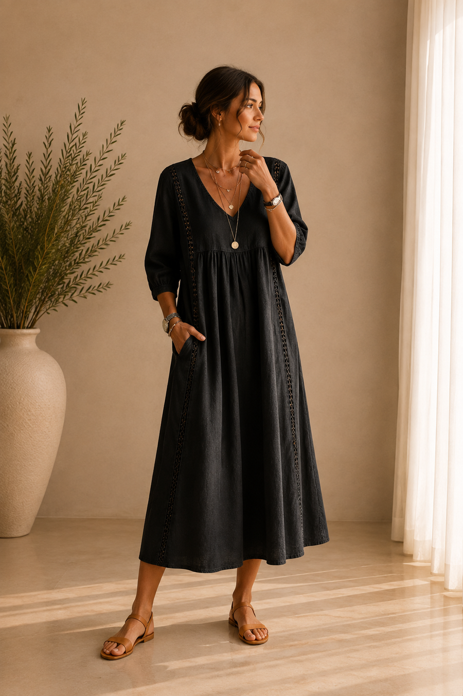 Angel™ Comfortable Midi Dress