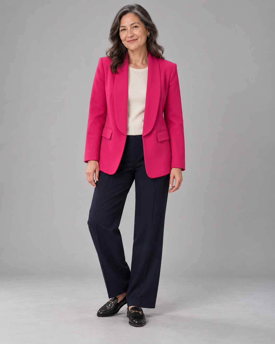 The Celia Open-Front Blazer