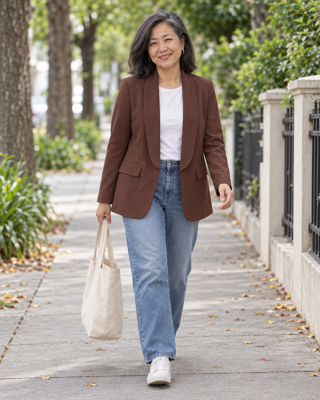 The Celia Open-Front Blazer