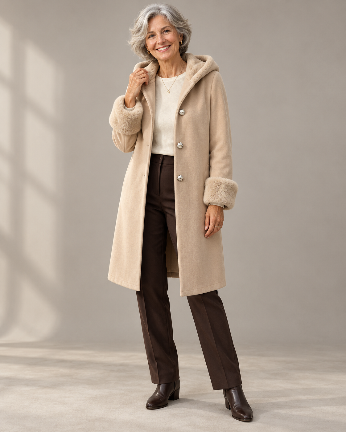 The Beatrice Hooded Coat