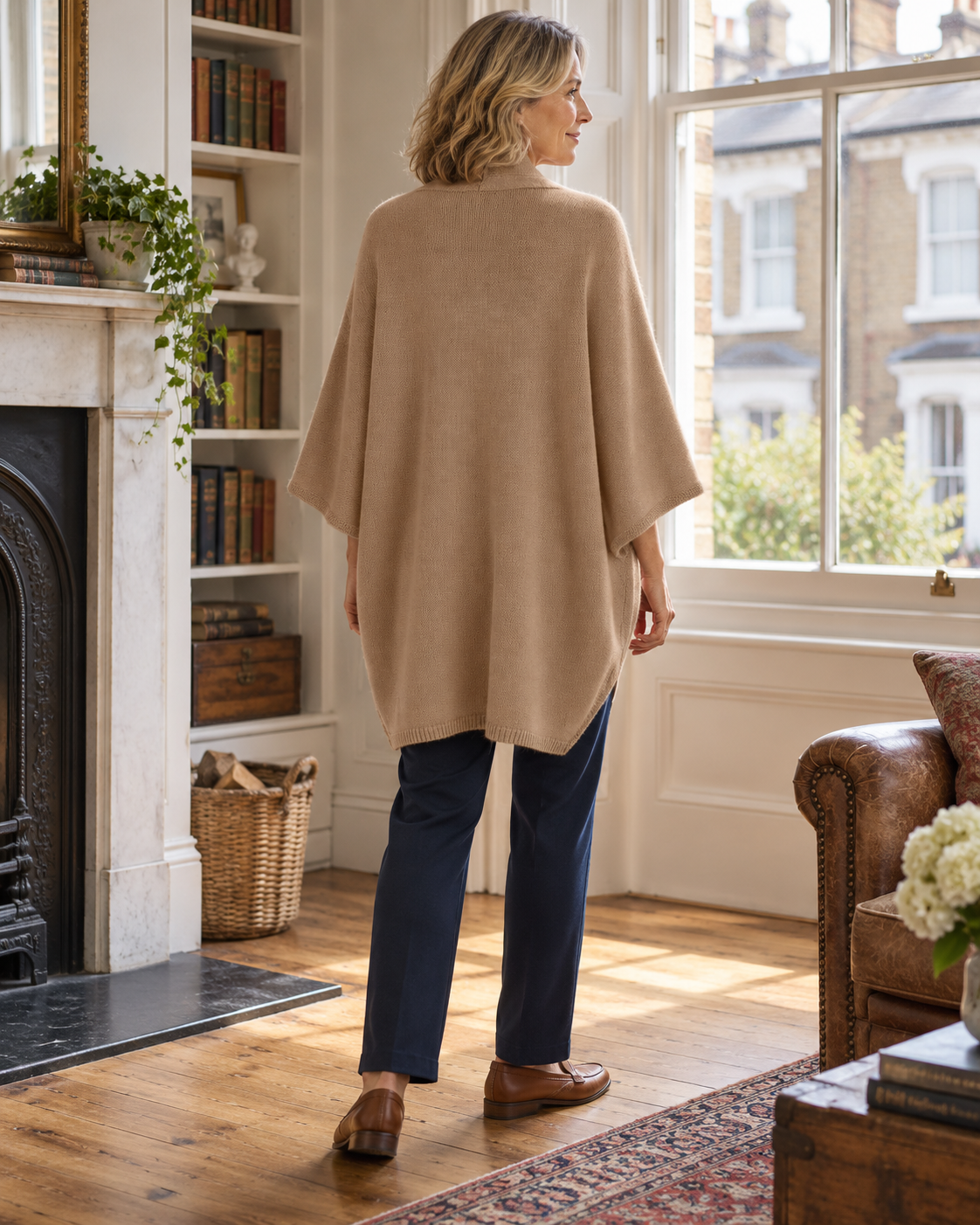The Camille Drape Cardigan