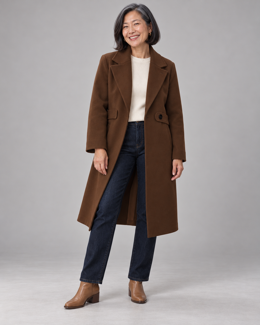 The Charlotte Belted Coat