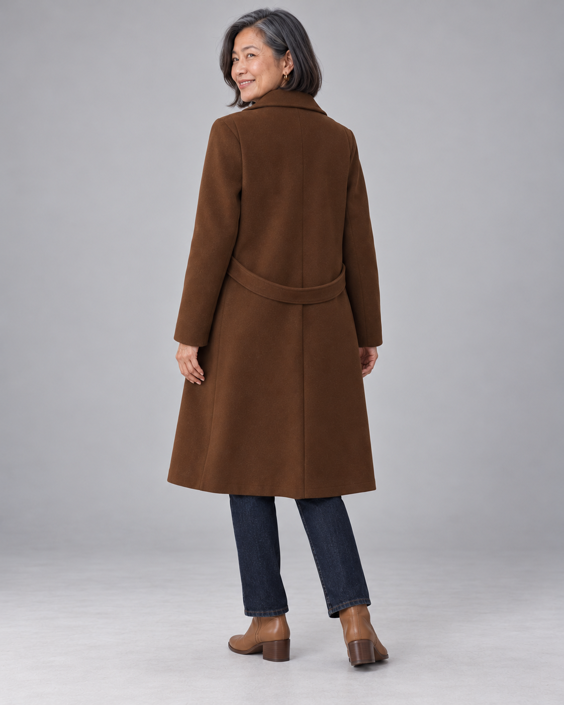 The Charlotte Belted Coat