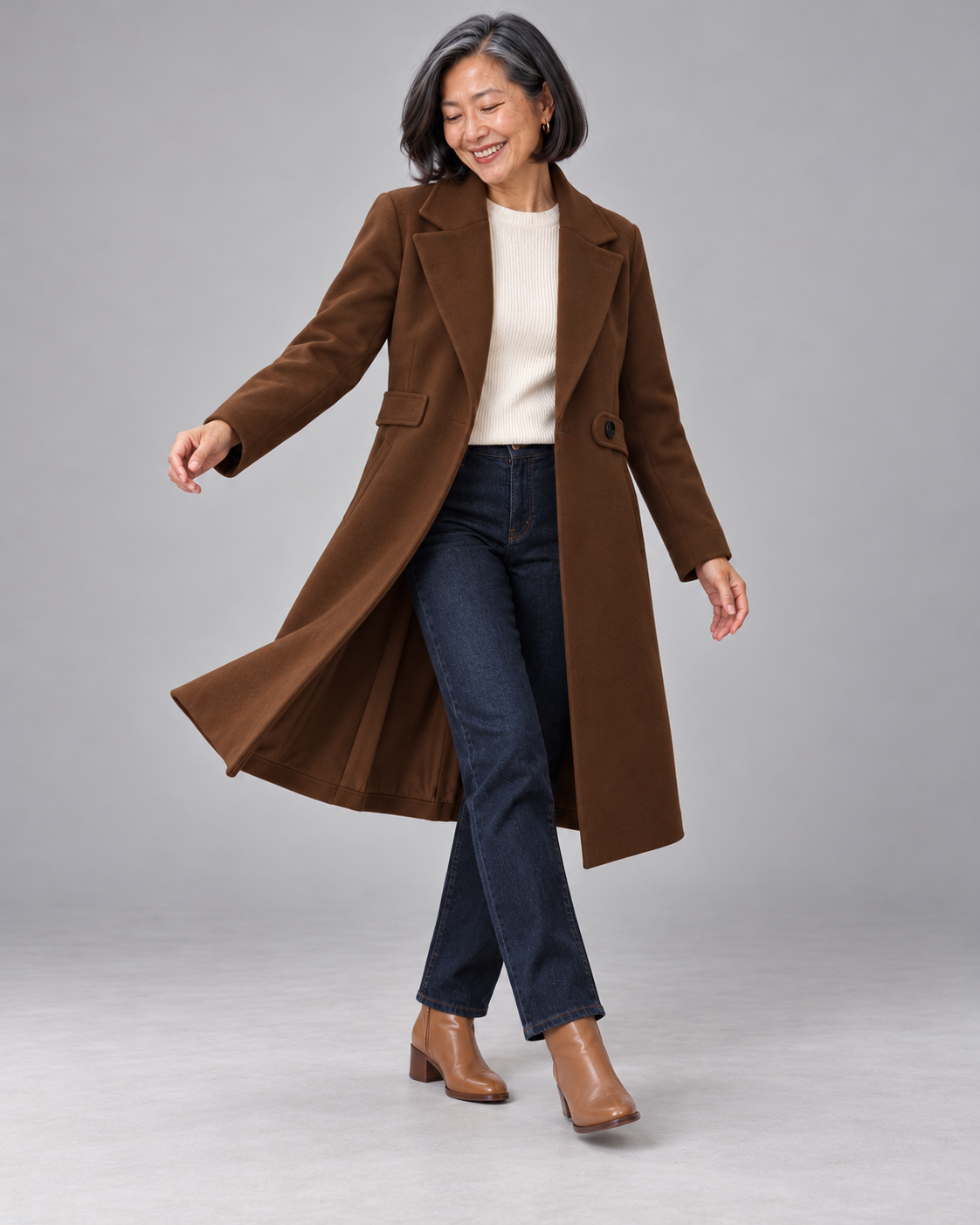 The Charlotte Belted Coat
