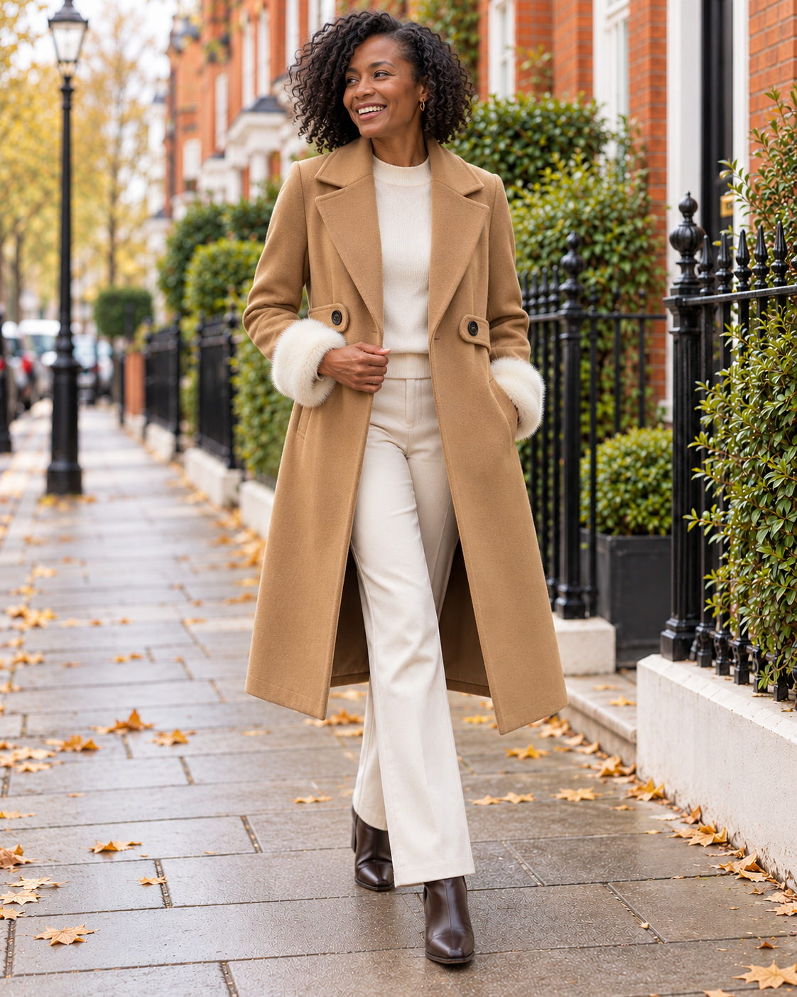 The Charlotte Belted Coat