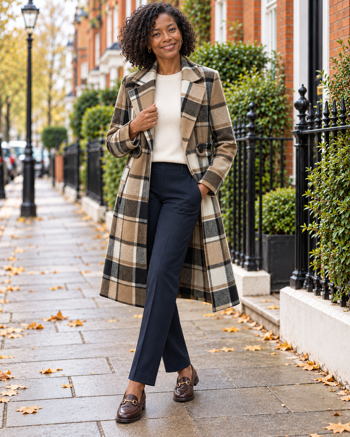 The Charlotte Belted Coat