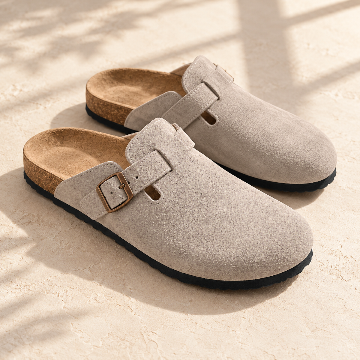 Chiswick Classic Suede Clogs