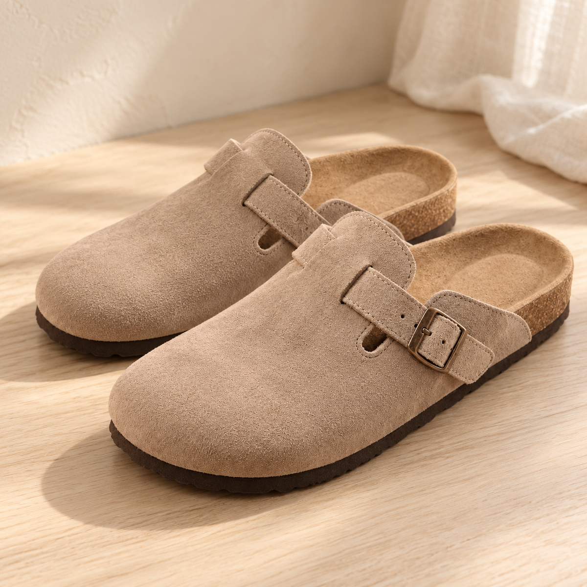 Chiswick Classic Suede Clogs