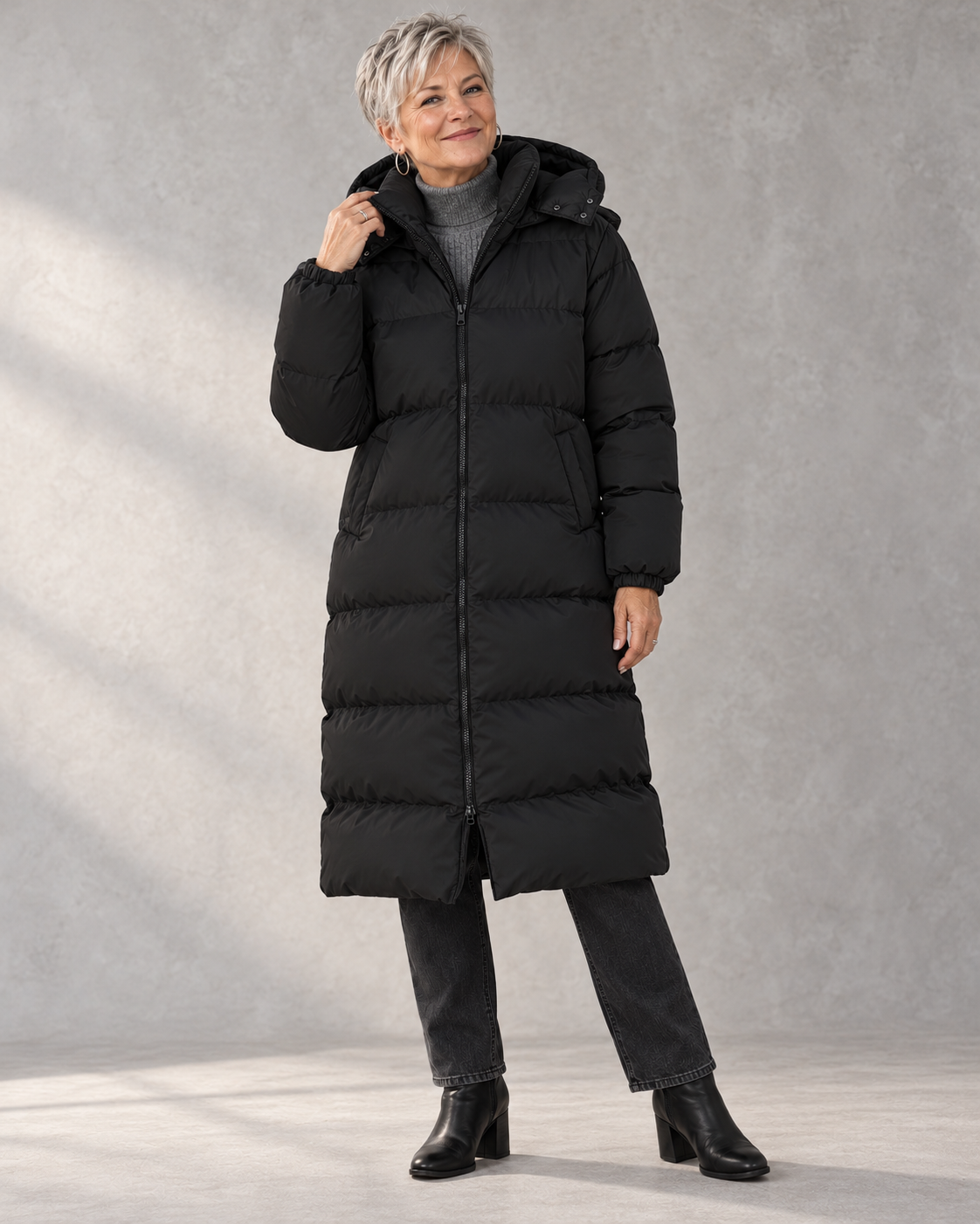 The Grace Relaxed Puffer Coat