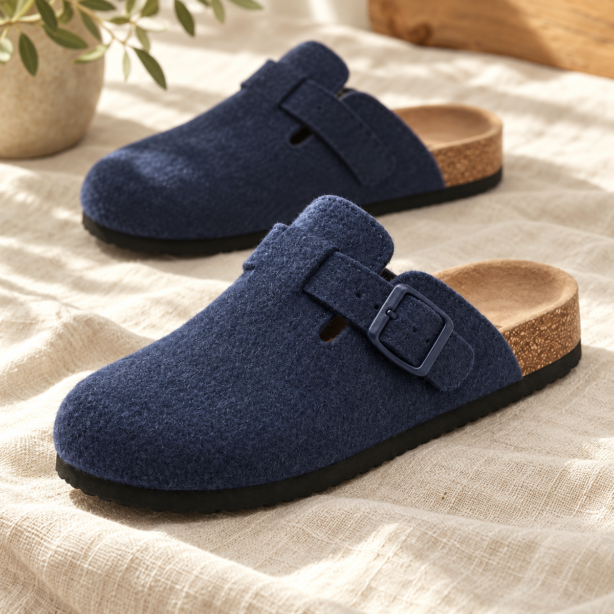 Hampstead Felt Clogs