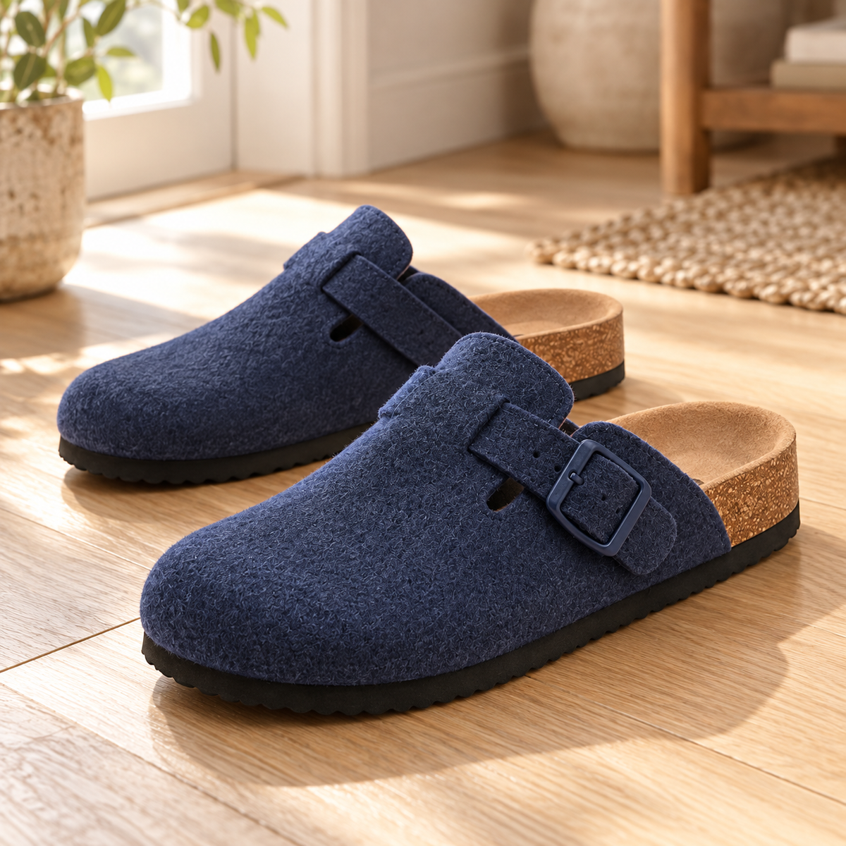 Hampstead Felt Clogs