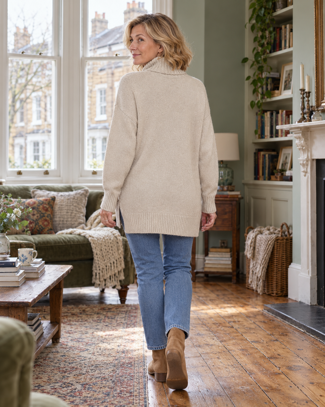 The Juliet Roll-Neck Jumper