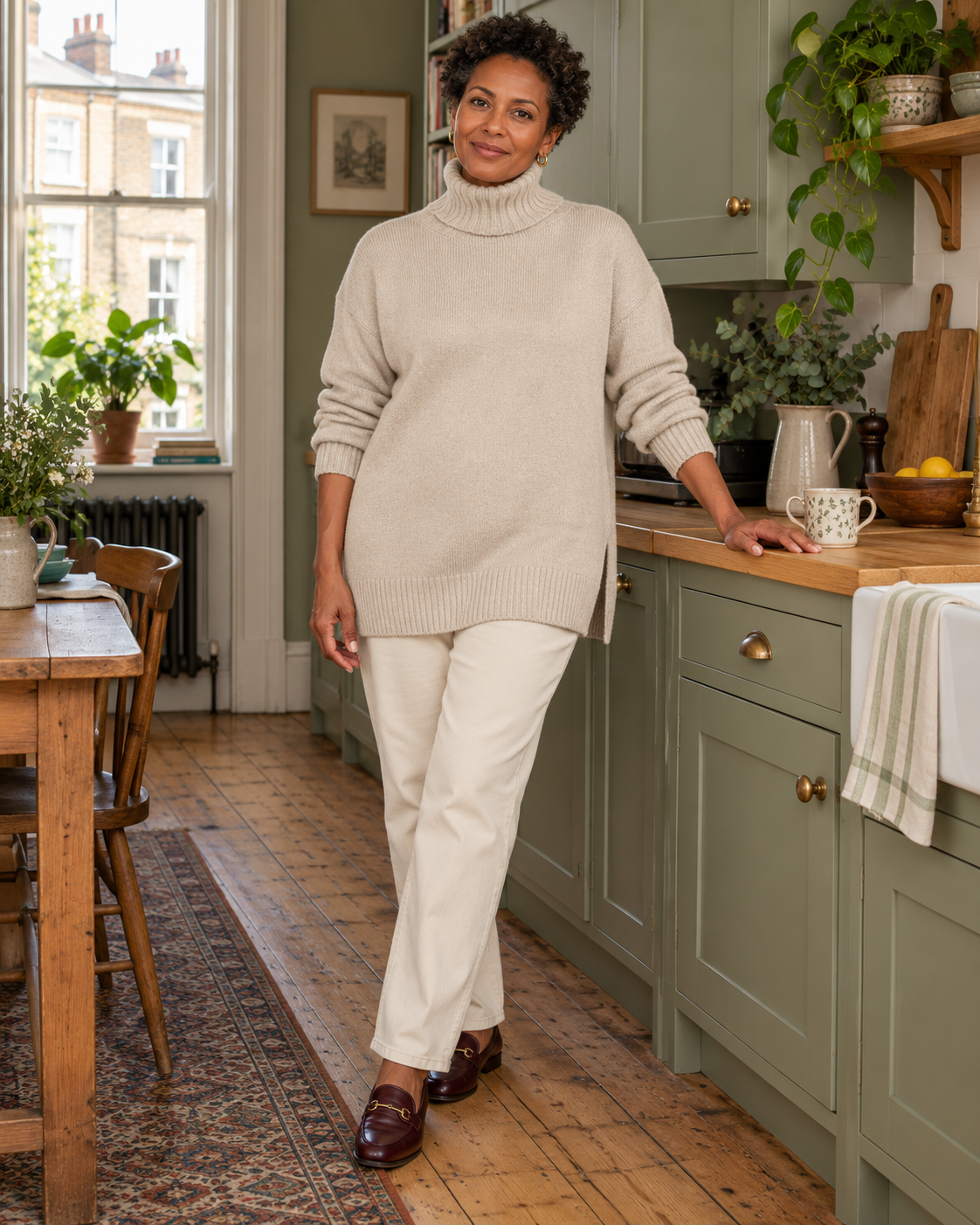 The Juliet Roll-Neck Jumper