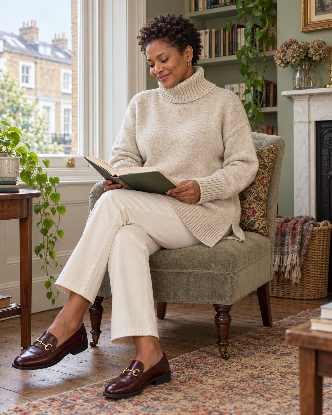 The Juliet Roll-Neck Jumper