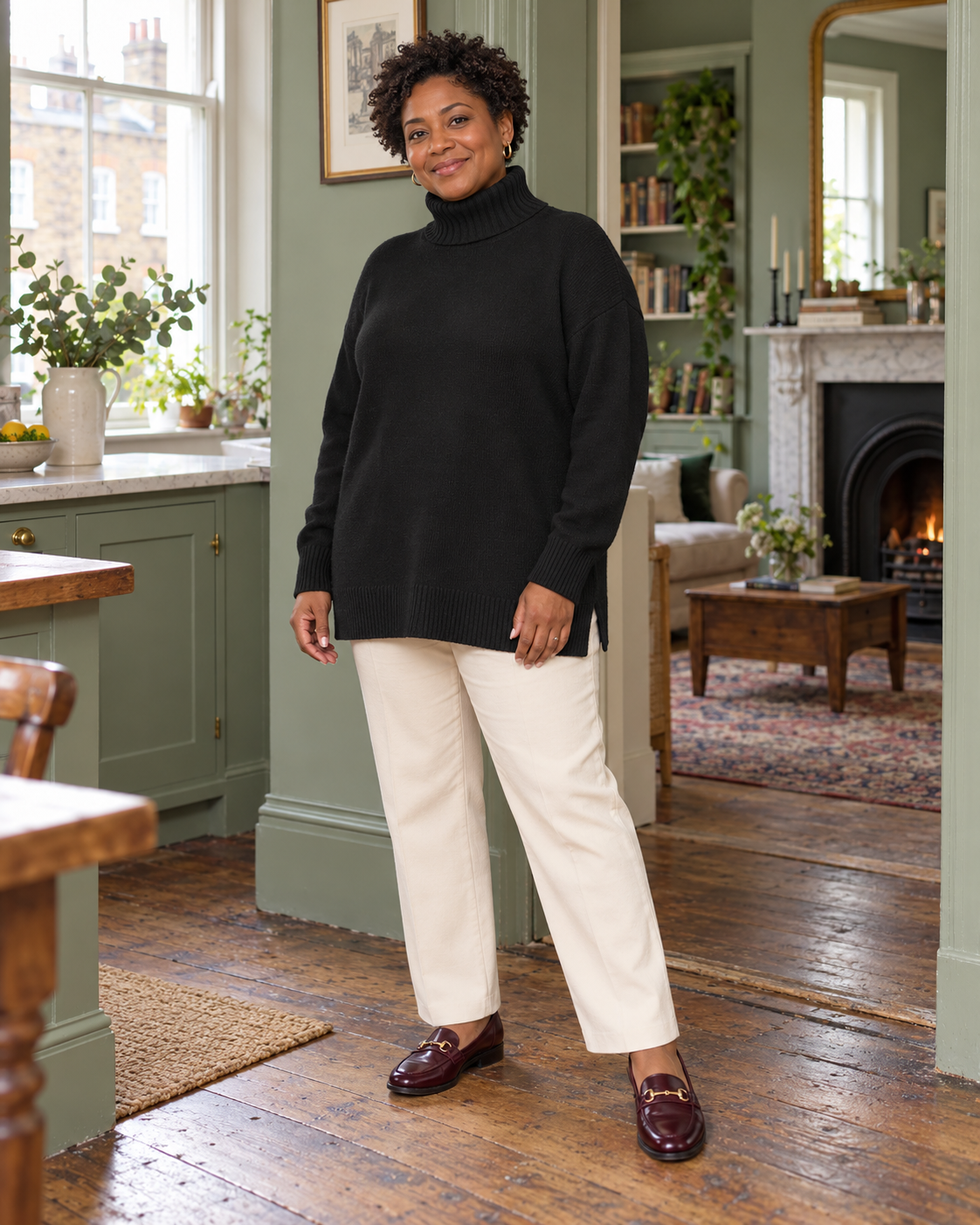 The Juliet Roll-Neck Jumper