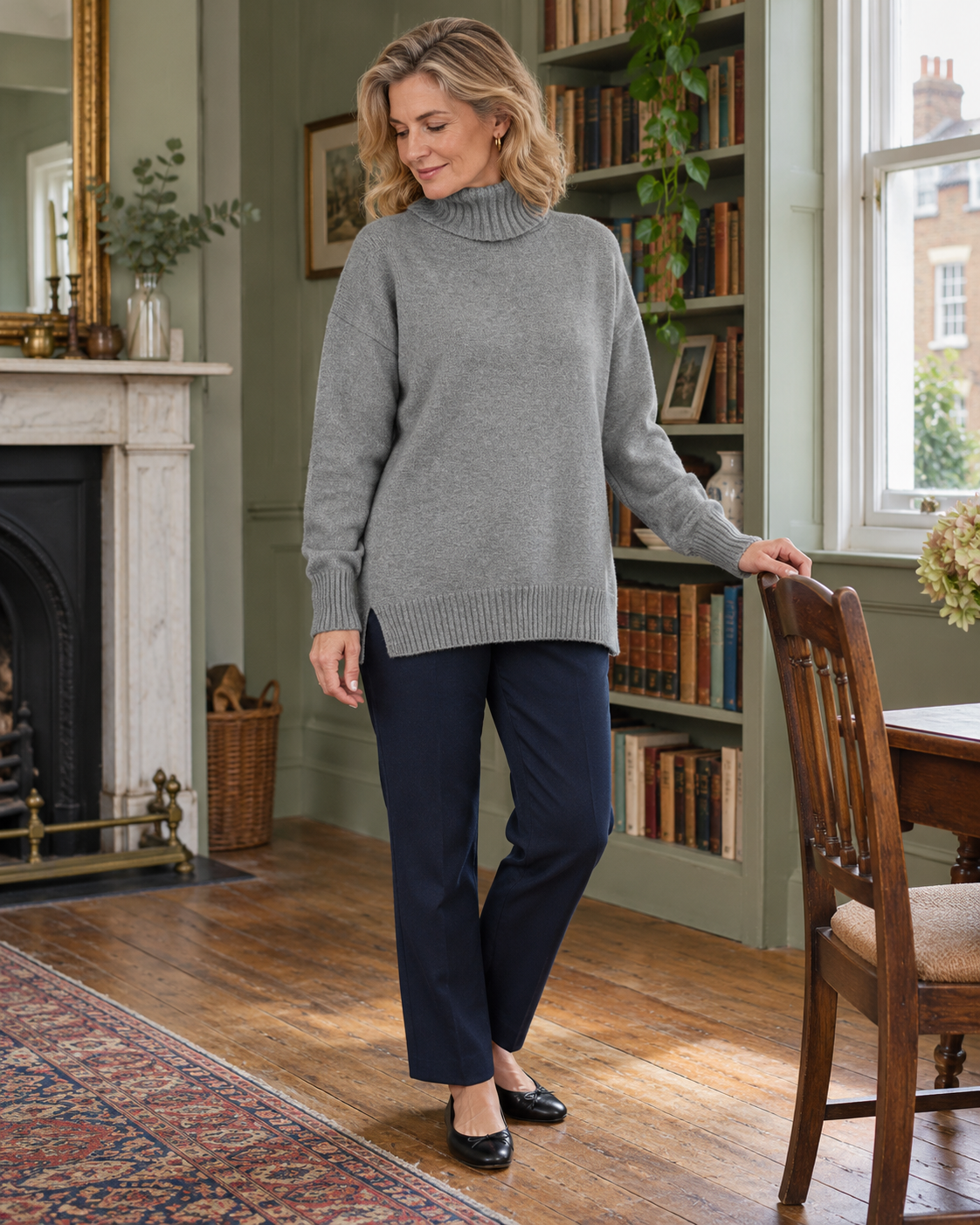 The Juliet Roll-Neck Jumper