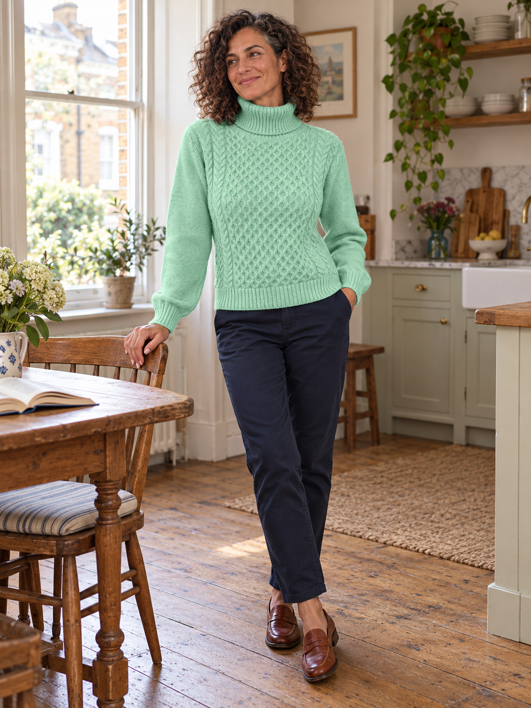 The Lillian Honeycomb Jumper