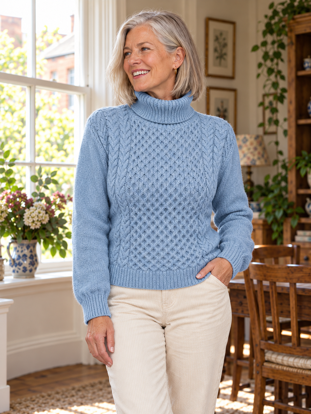 The Lillian Honeycomb Jumper