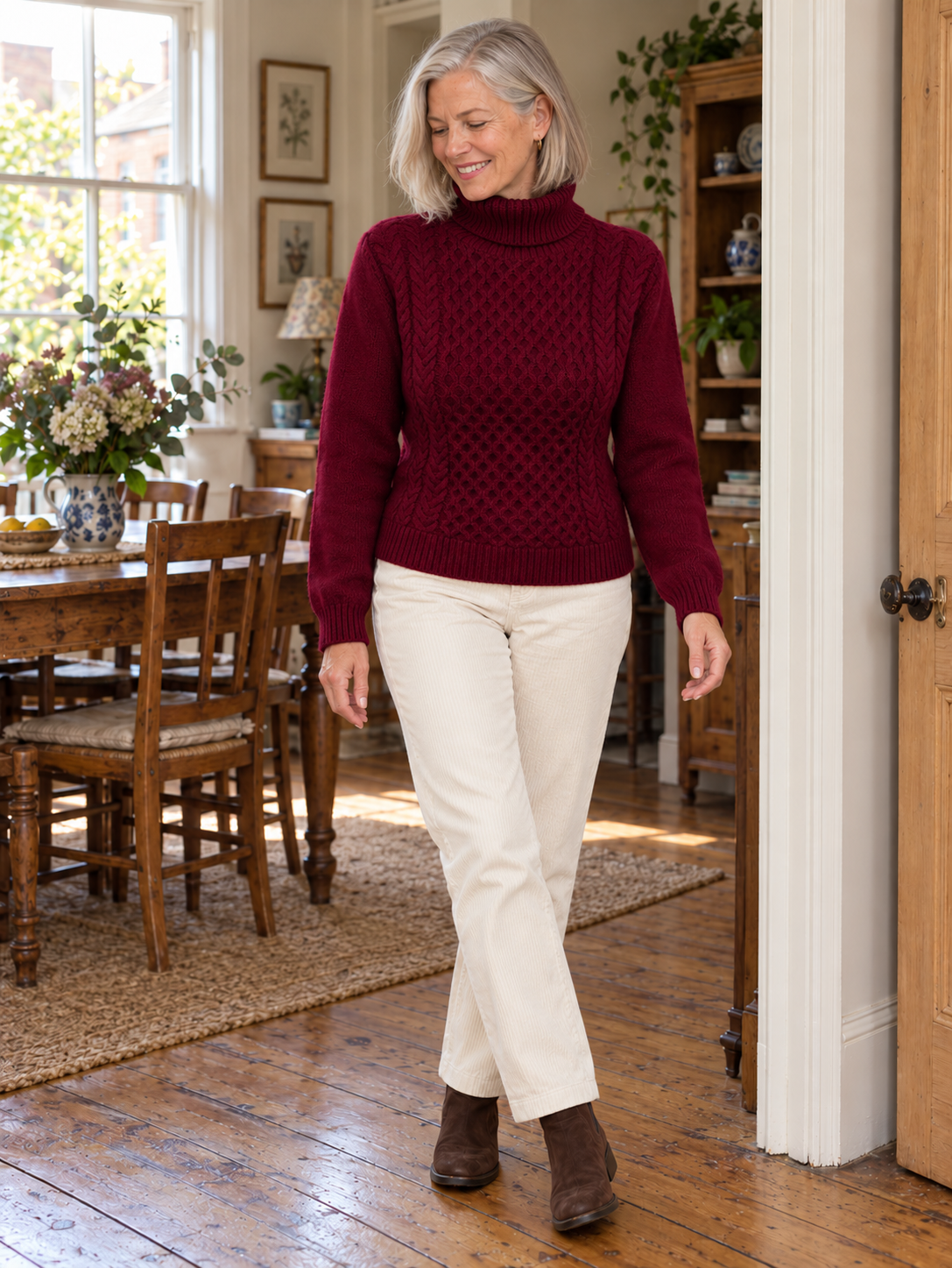 The Lillian Honeycomb Jumper