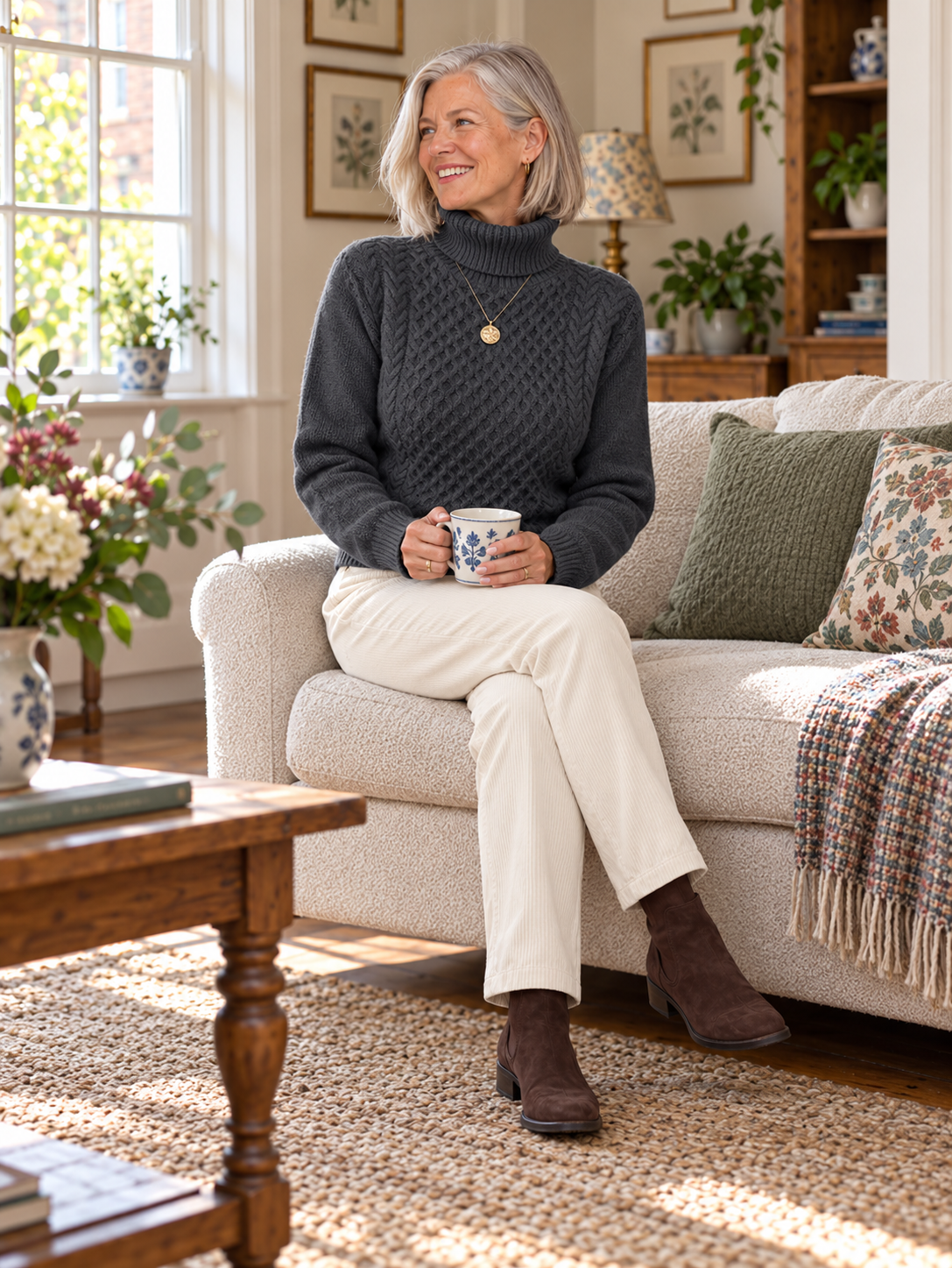 The Lillian Honeycomb Jumper