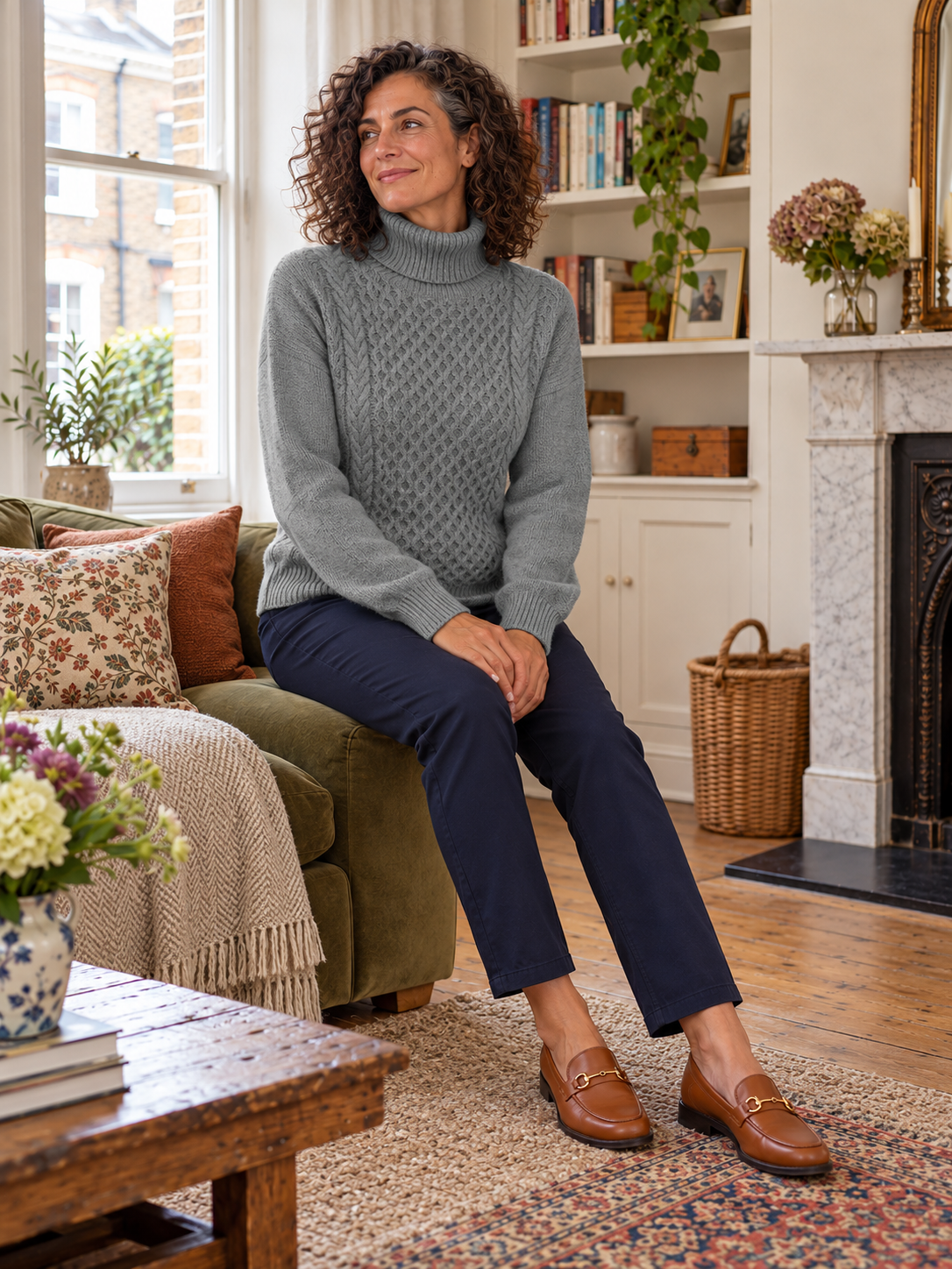 The Lillian Honeycomb Jumper