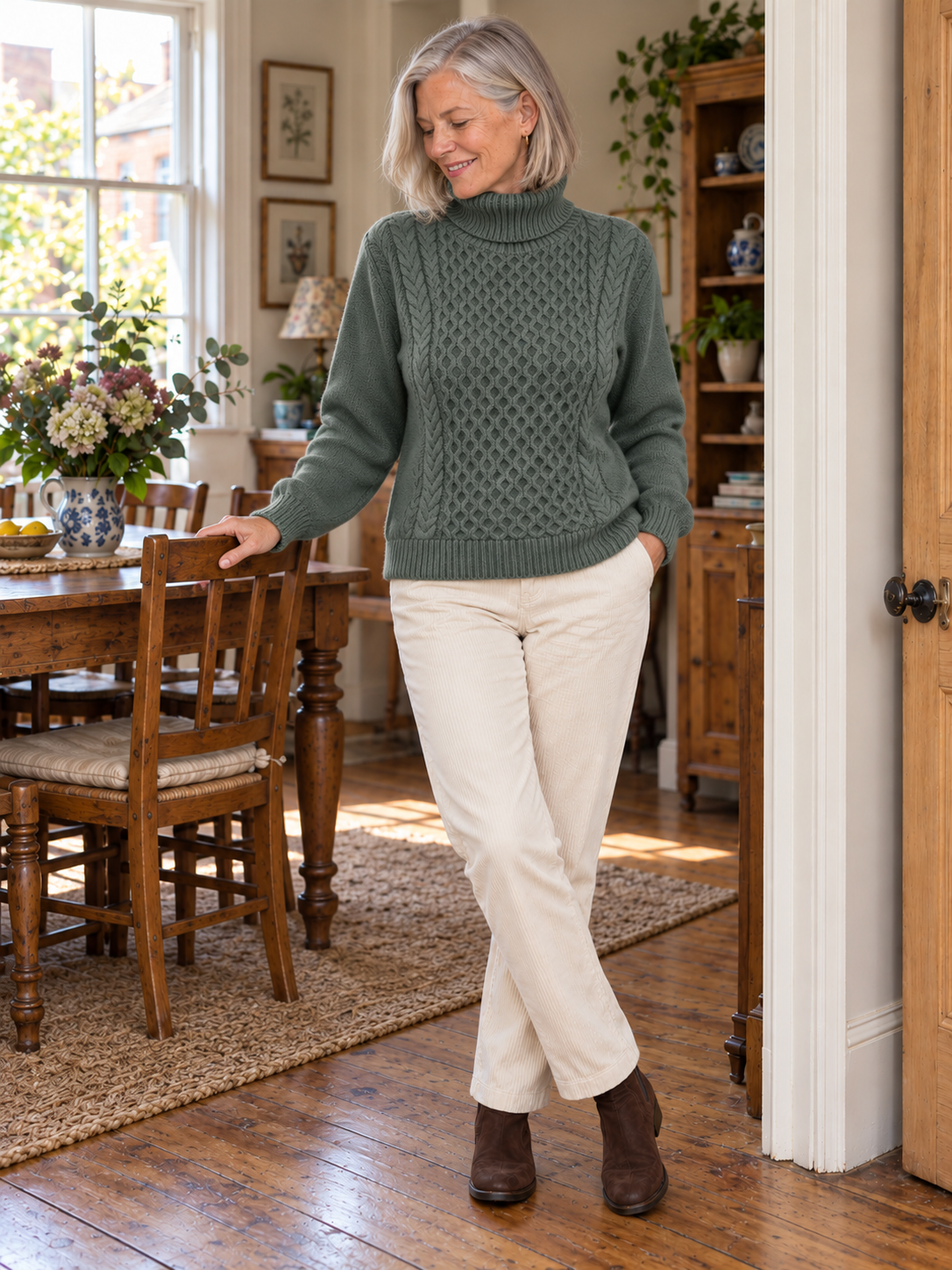 The Lillian Honeycomb Jumper