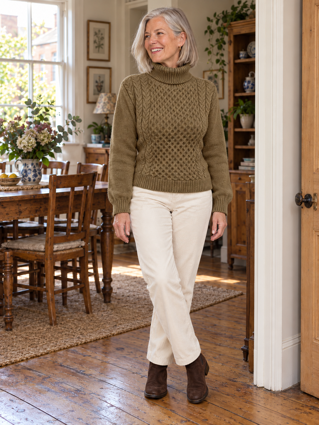 The Lillian Honeycomb Jumper