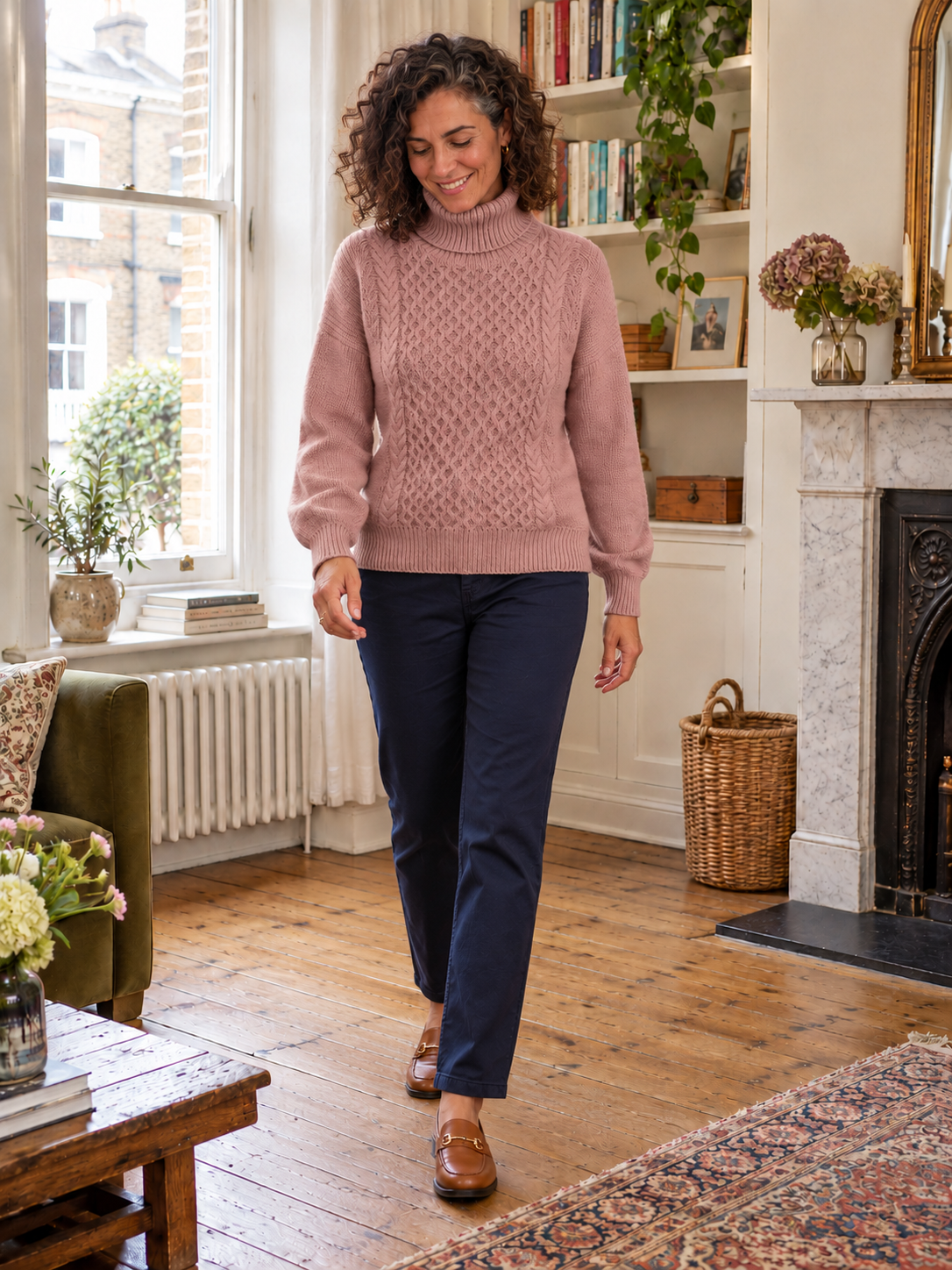 The Lillian Honeycomb Jumper