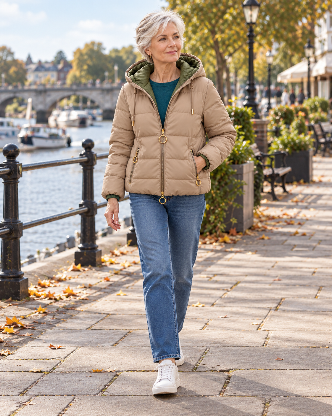 The Lydia Reversible Quilted Jacket