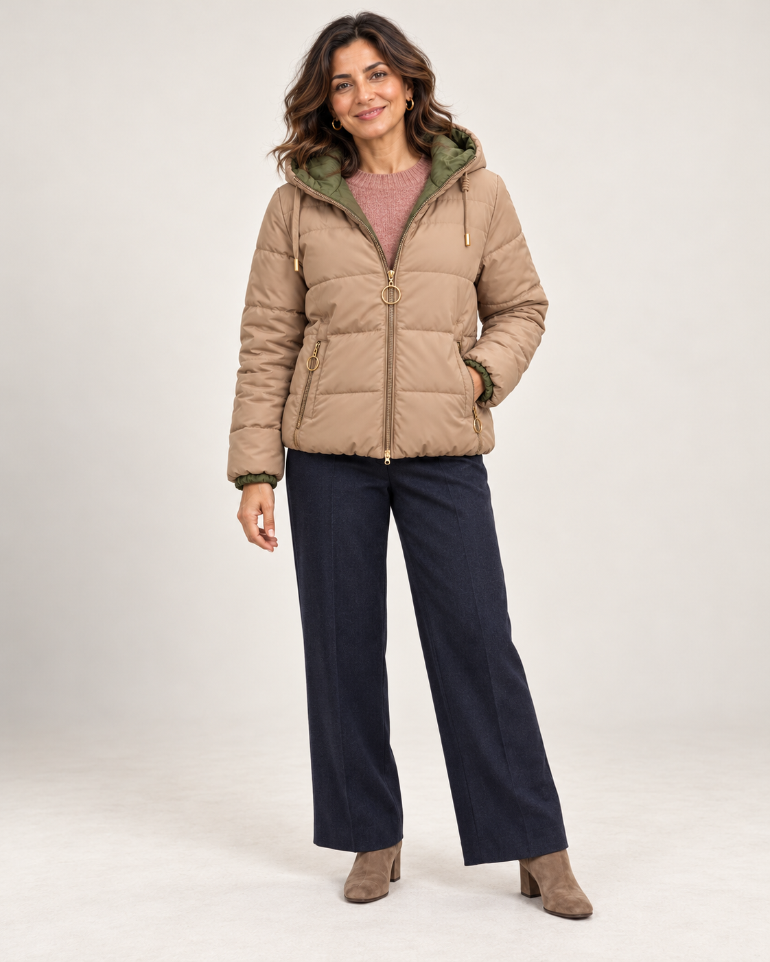 The Lydia Reversible Quilted Jacket