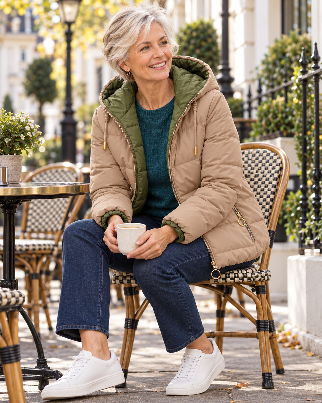 The Lydia Reversible Quilted Jacket