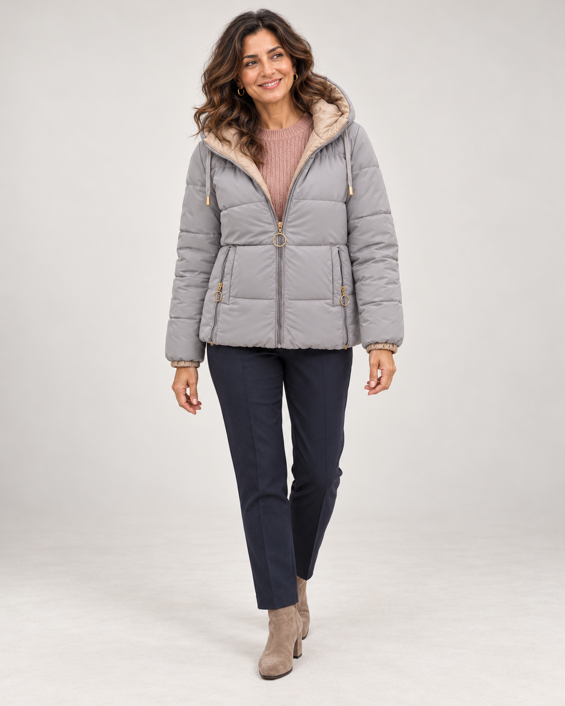 The Lydia Reversible Quilted Jacket