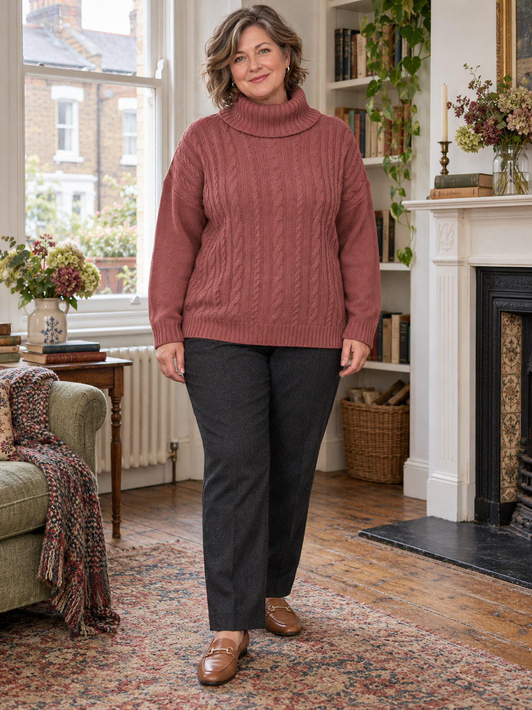The Maeve Cable-Knit Jumper
