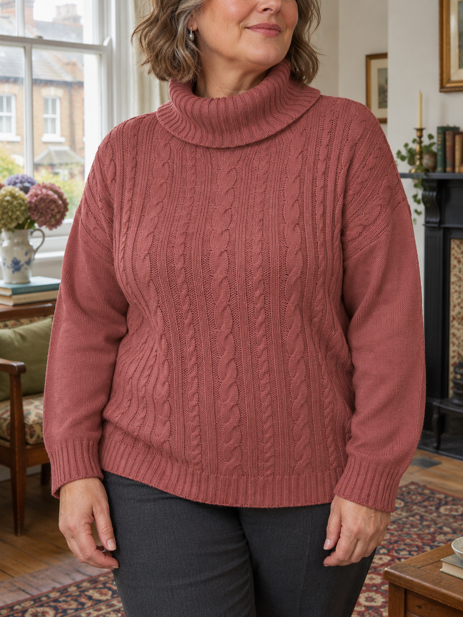 The Maeve Cable-Knit Jumper