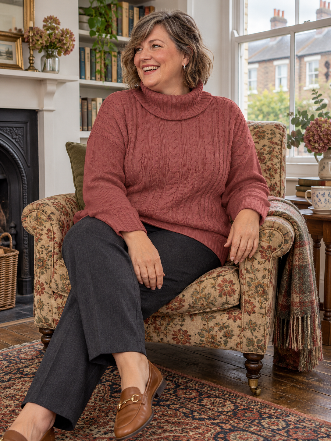 The Maeve Cable-Knit Jumper