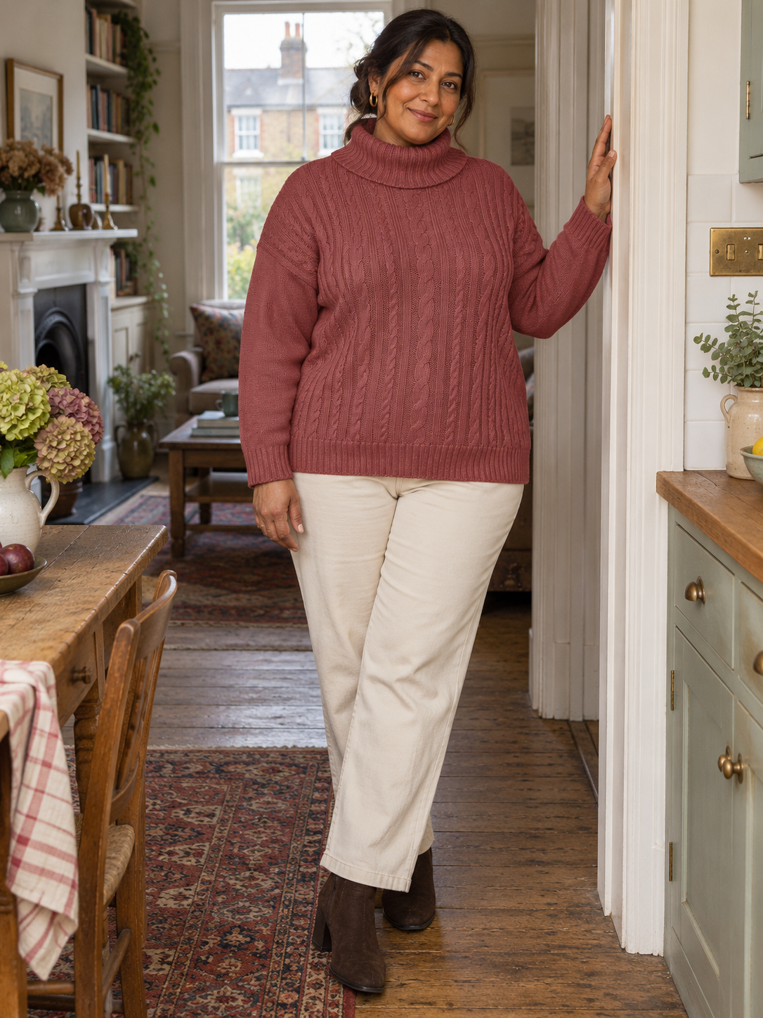 The Maeve Cable-Knit Jumper