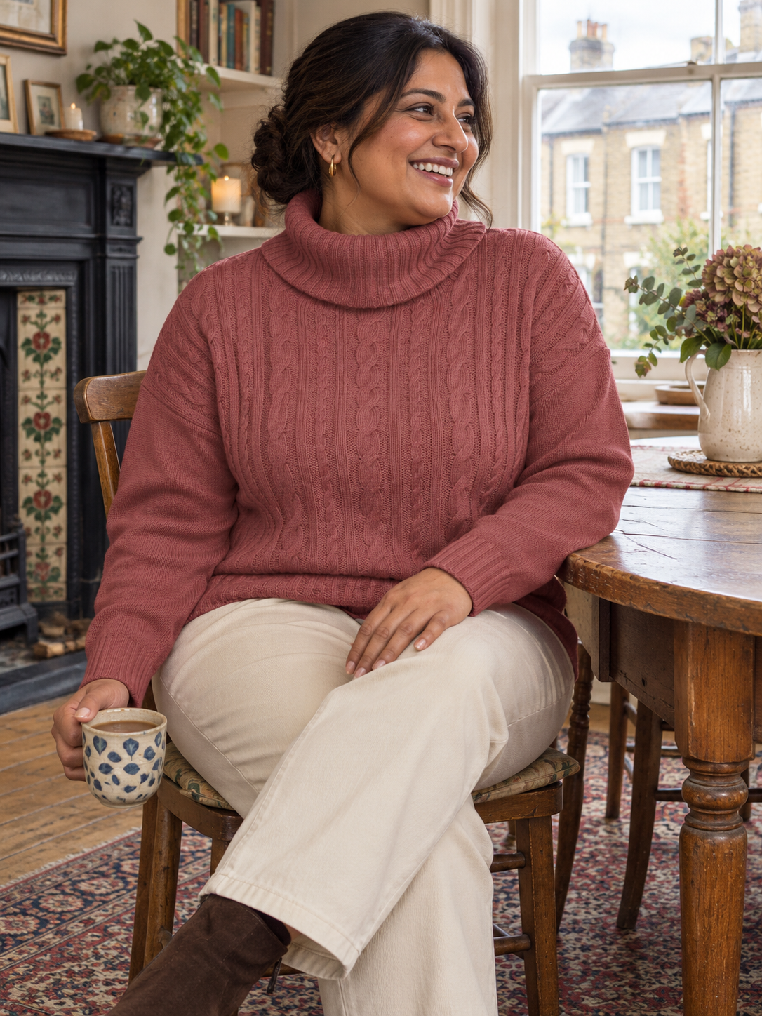 The Maeve Cable-Knit Jumper