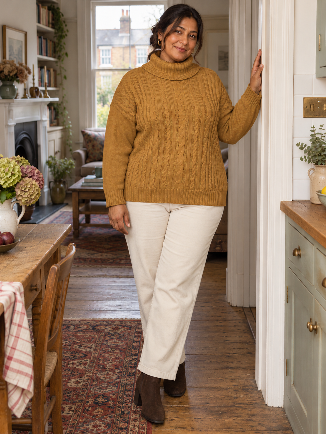 The Maeve Cable-Knit Jumper