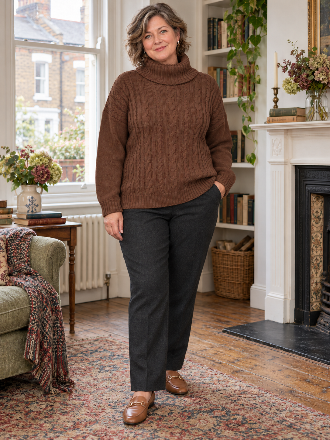The Maeve Cable-Knit Jumper