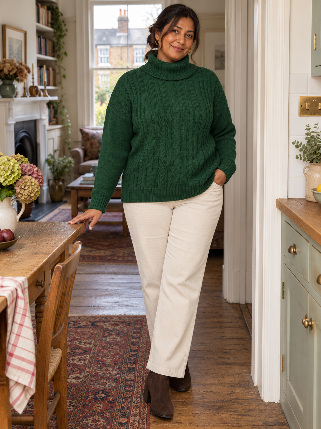 The Maeve Cable-Knit Jumper
