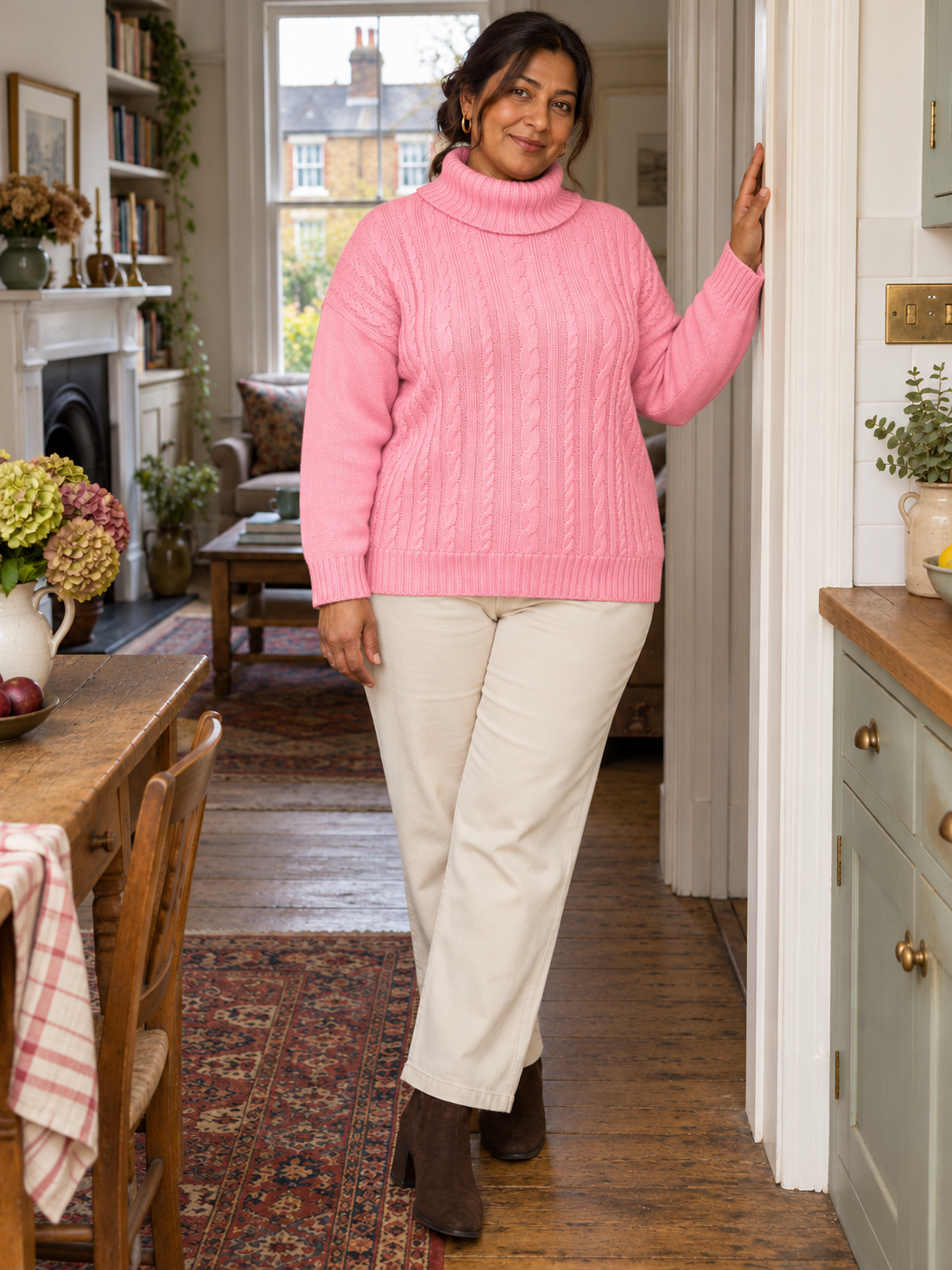 The Maeve Cable-Knit Jumper
