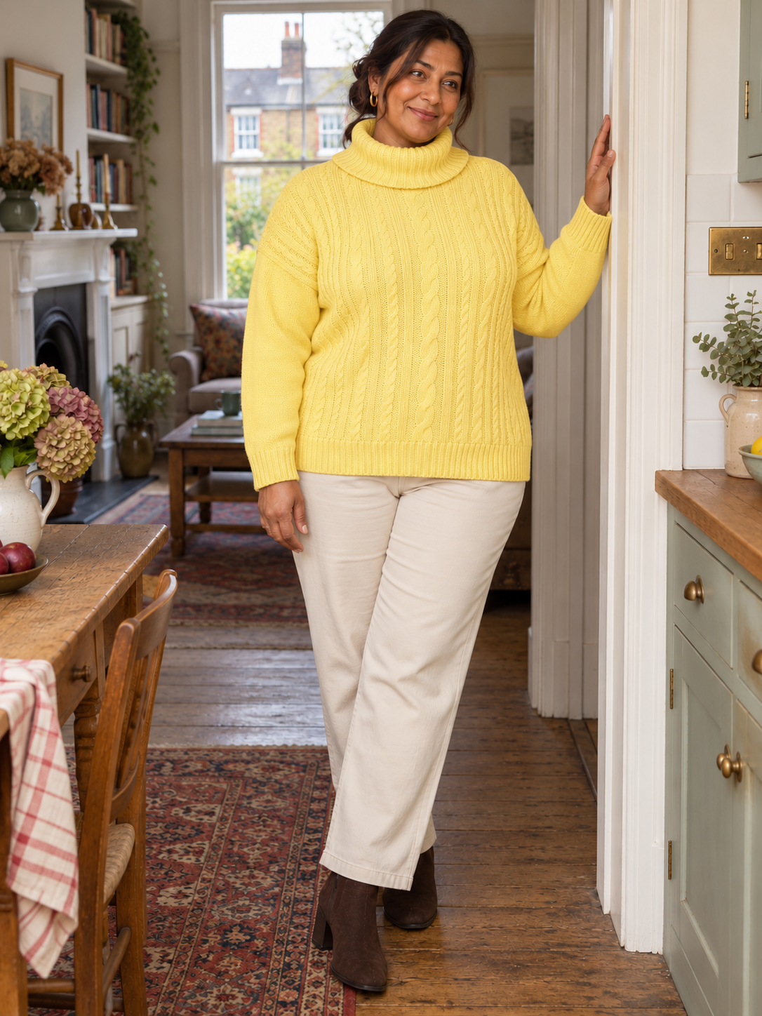 The Maeve Cable-Knit Jumper
