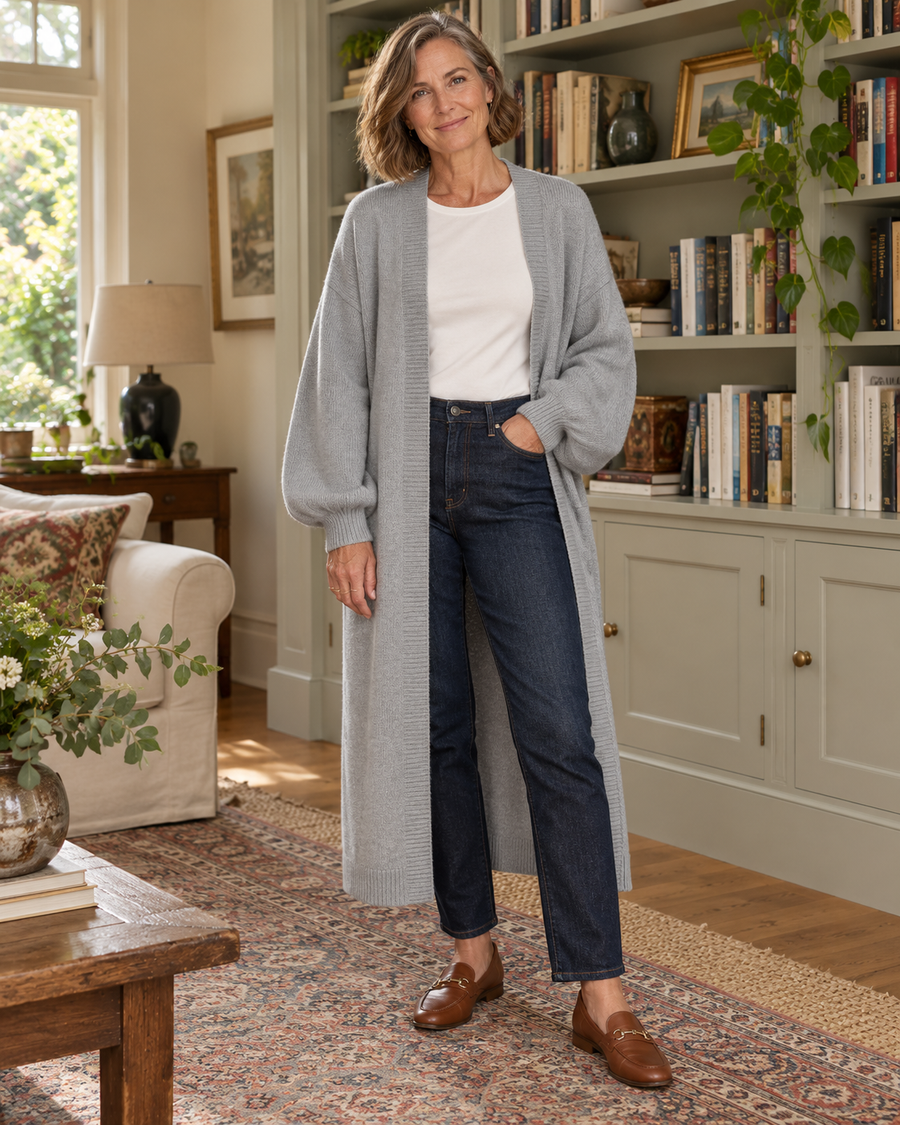 The Margot Longline Cardigan