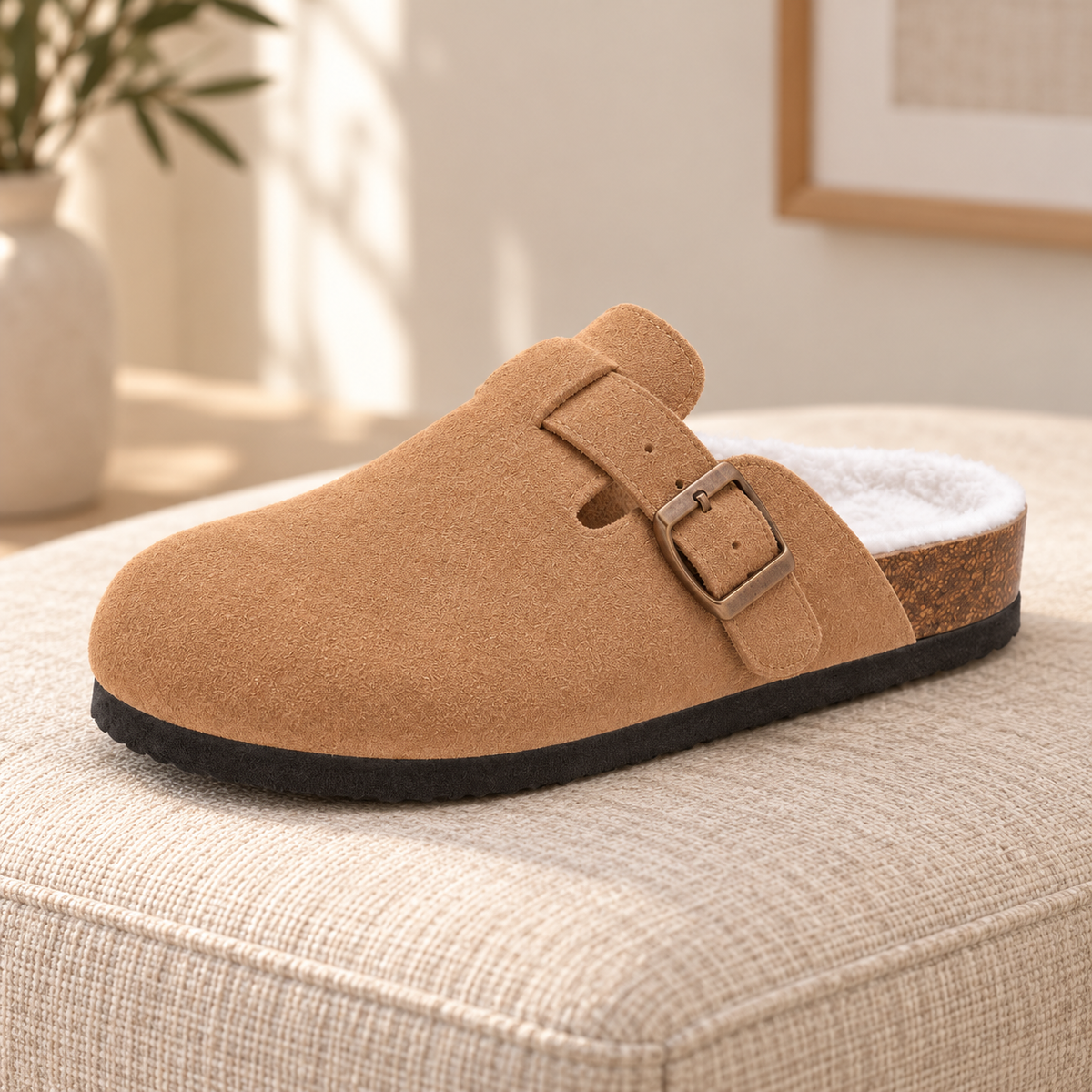 Richmond Lined Suede Clogs